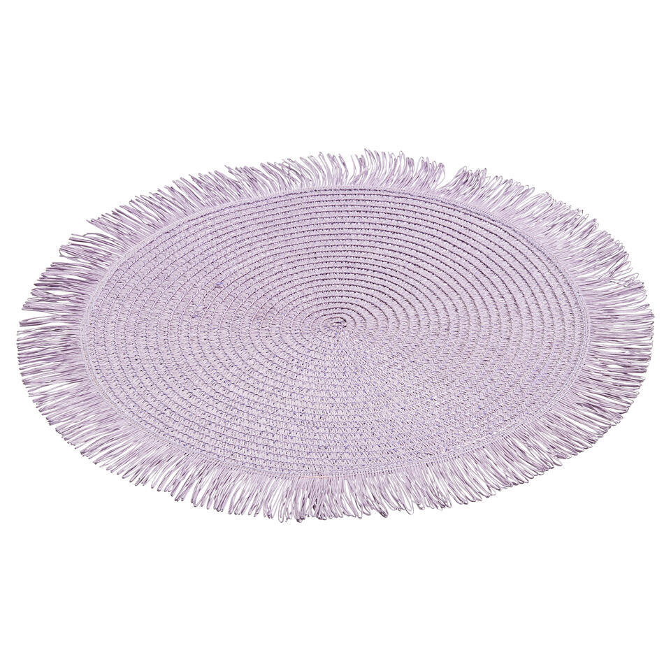Placemat Rond Lila