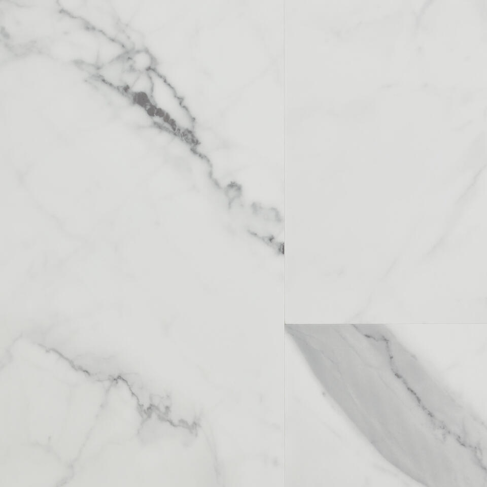Staal PVC Marble Wit