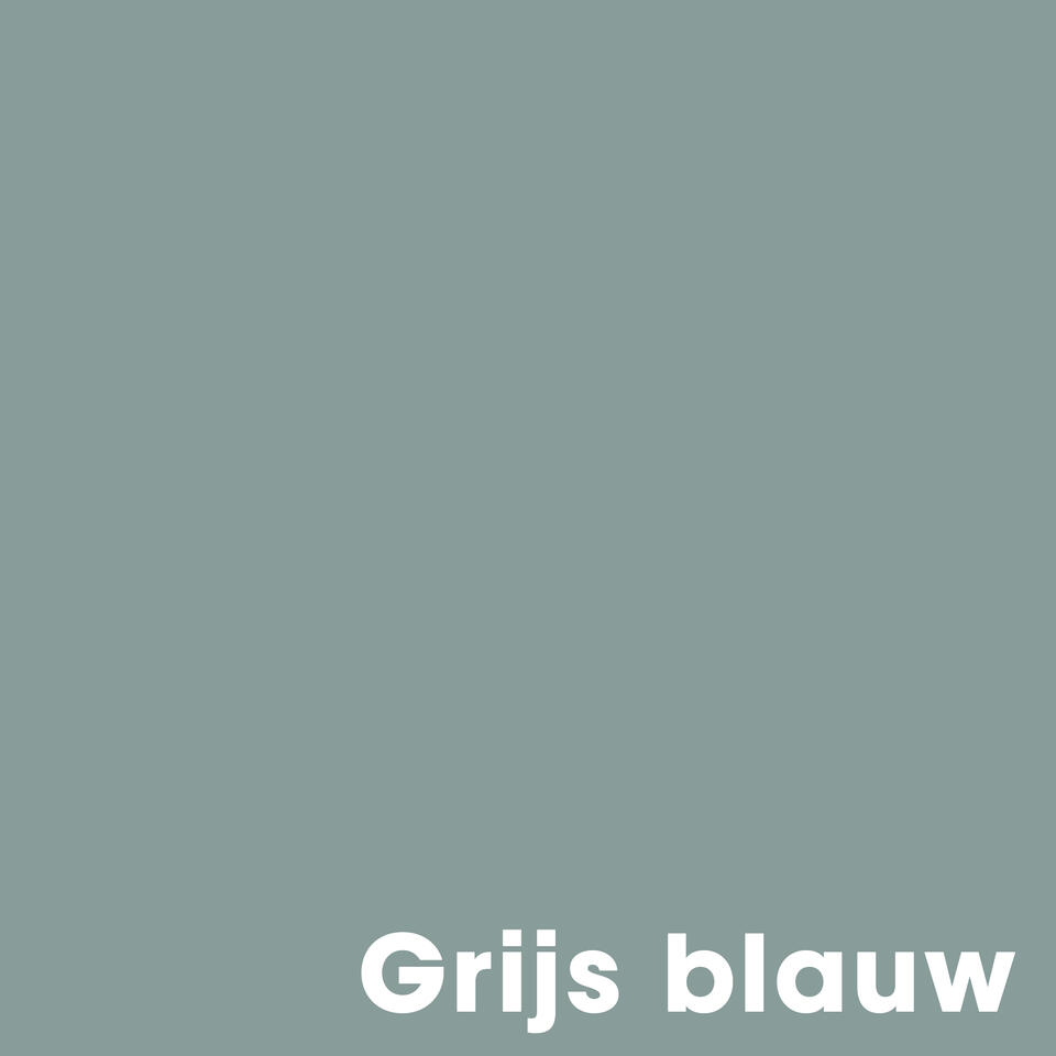 Muurverf Mat Grijs Blauw - 2.5 l