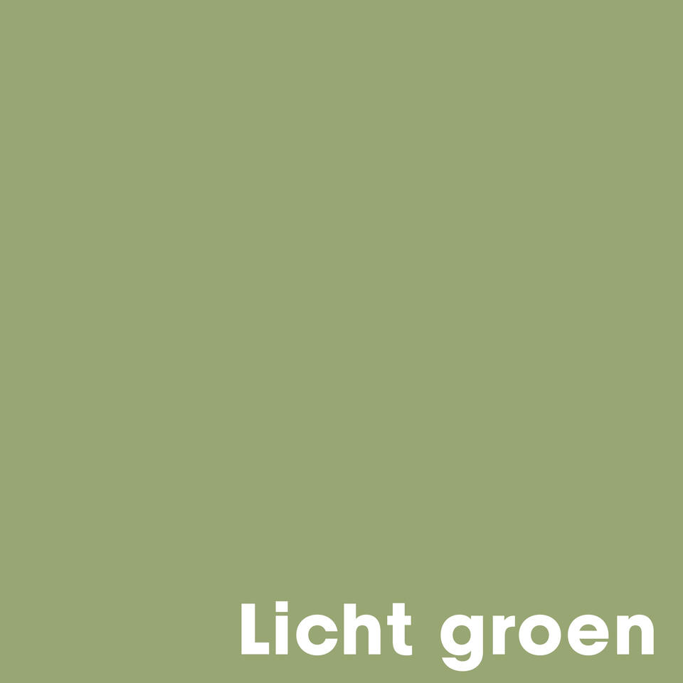 Muurverf Mat Licht Groen - 1 l